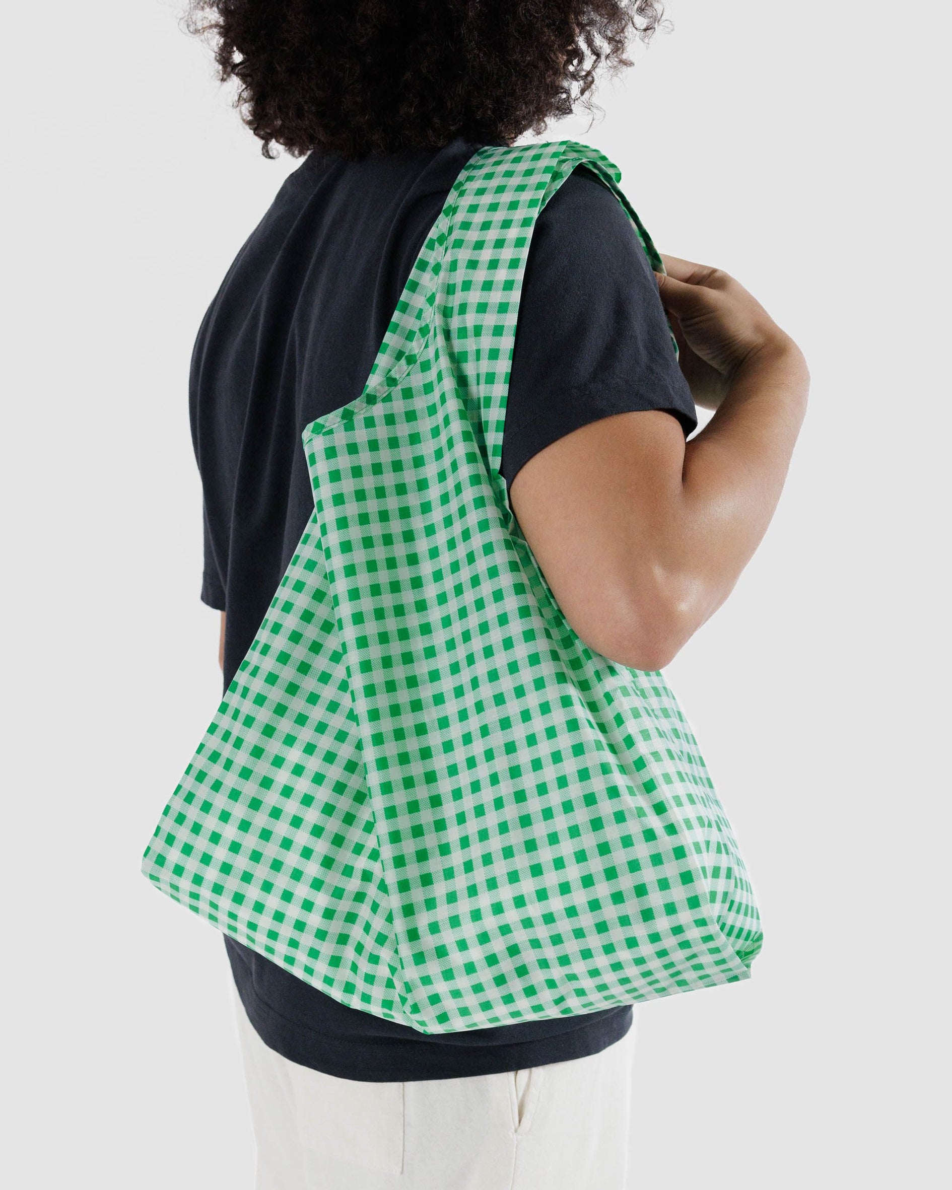 baggu checkered bag