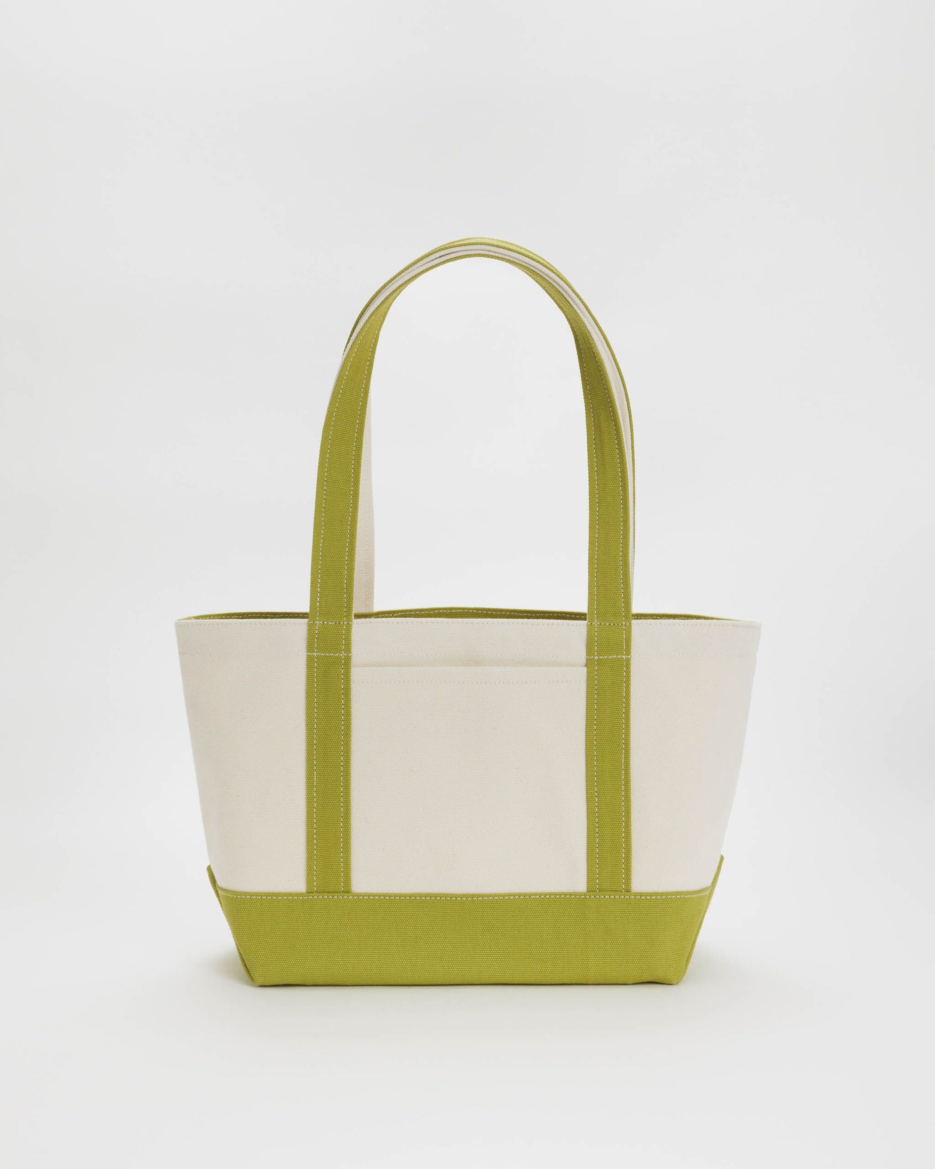 Small Heavyweight Canvas Tote - Lemongrass