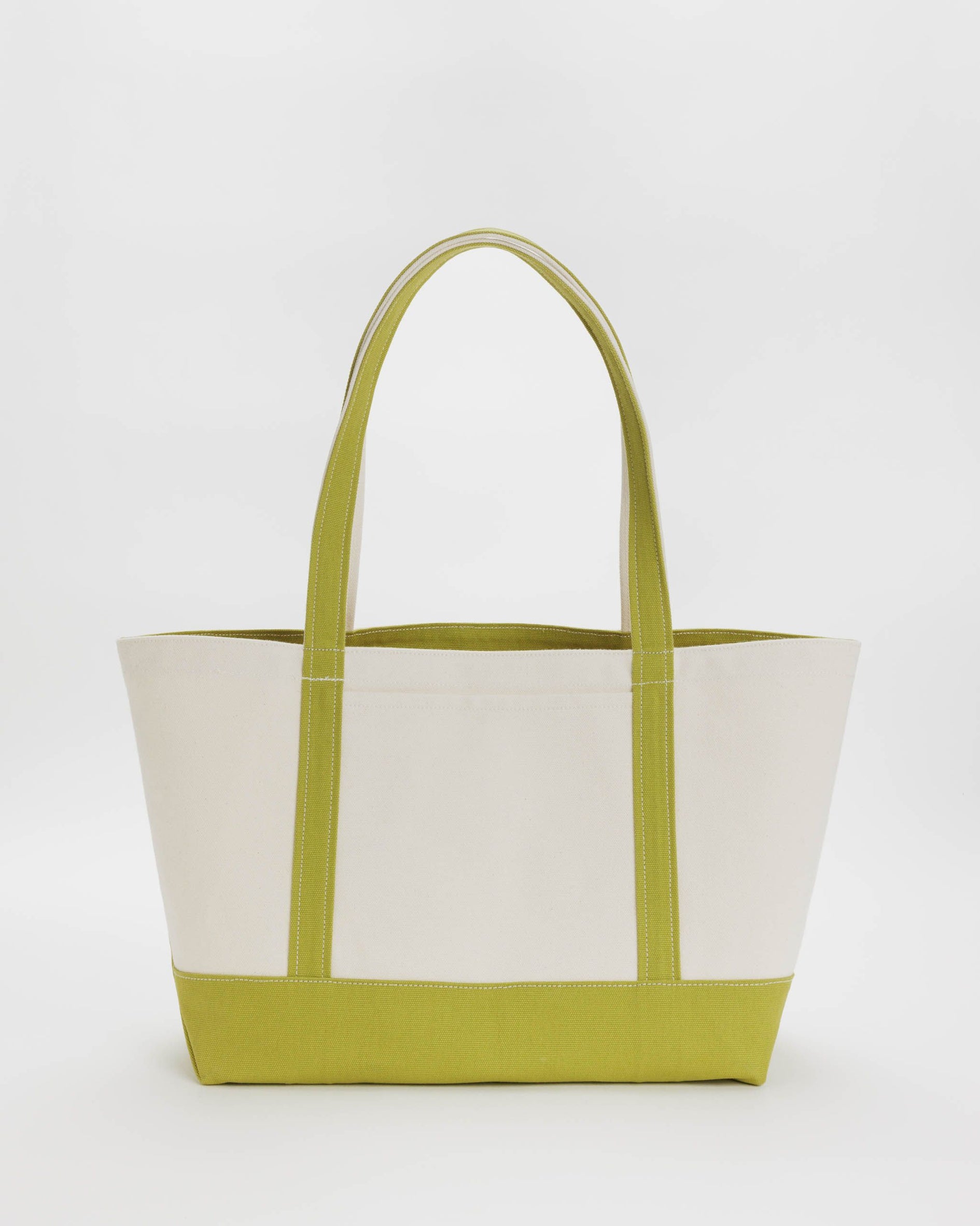 Medium Heavyweight Canvas Tote - Lemongrass