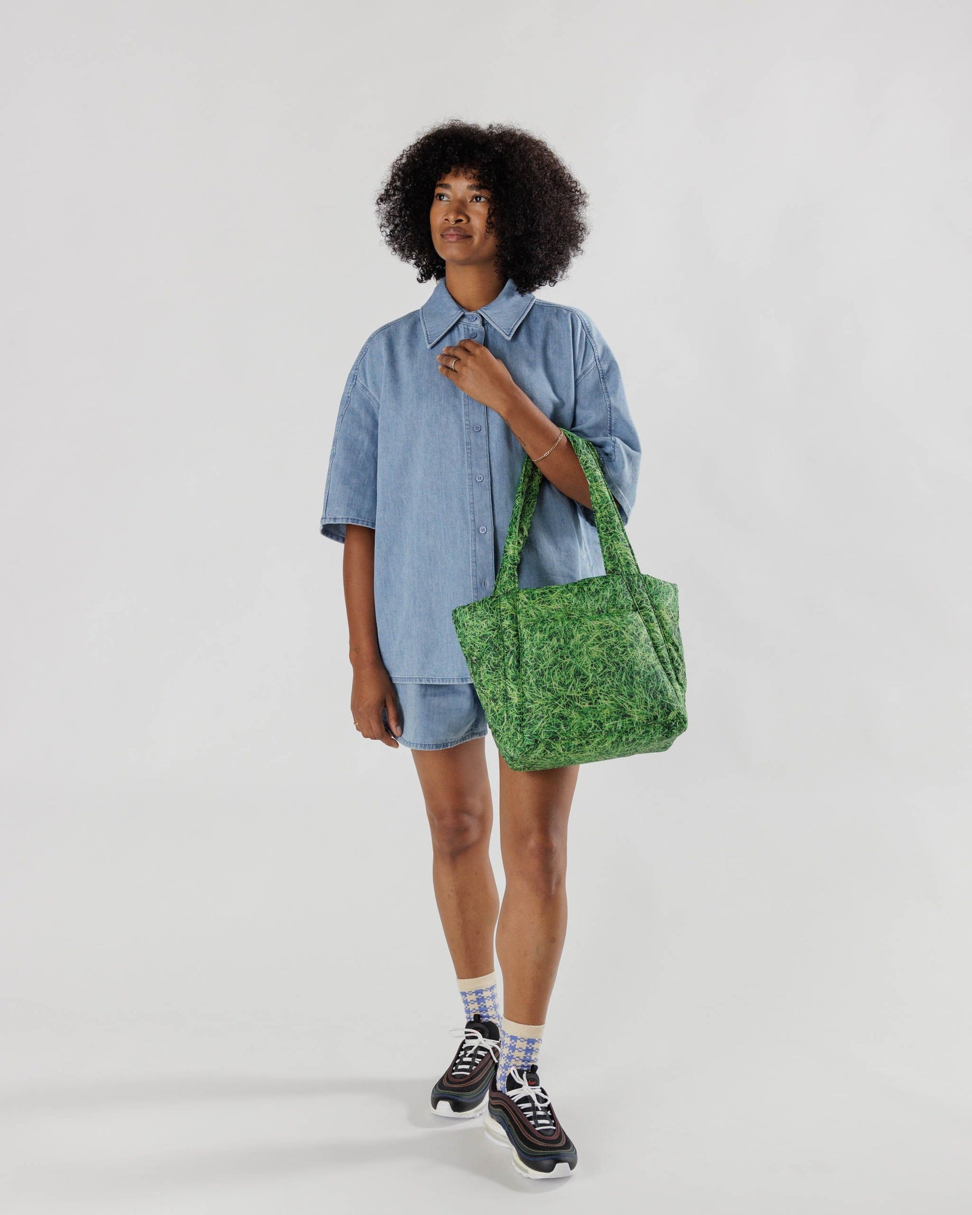 Puffy Mini Tote : Grass - Baggu