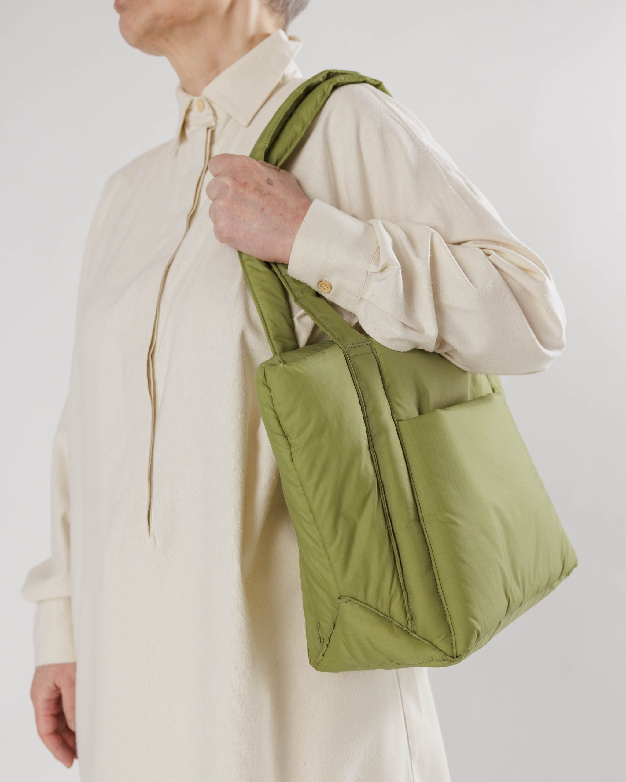 Puffy Mini Tote : Pistachio - Baggu