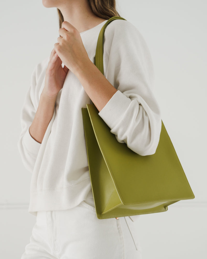 baggu leather bag