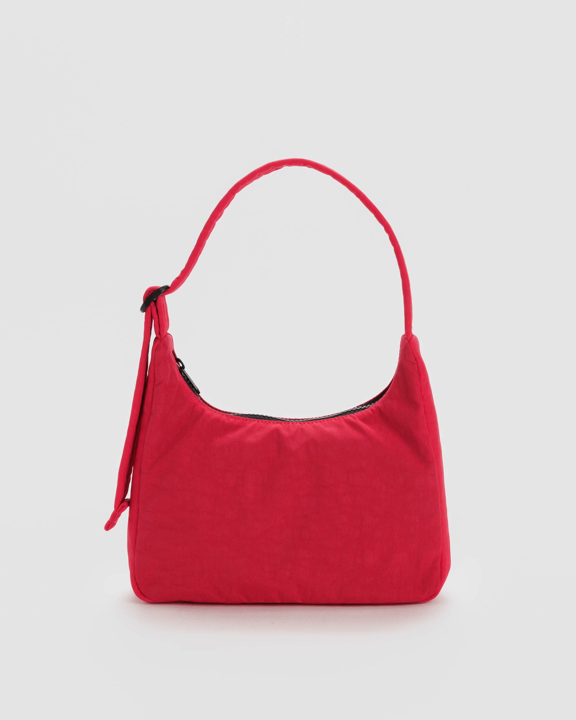 Mini Nylon Shoulder Bag - Candy Apple