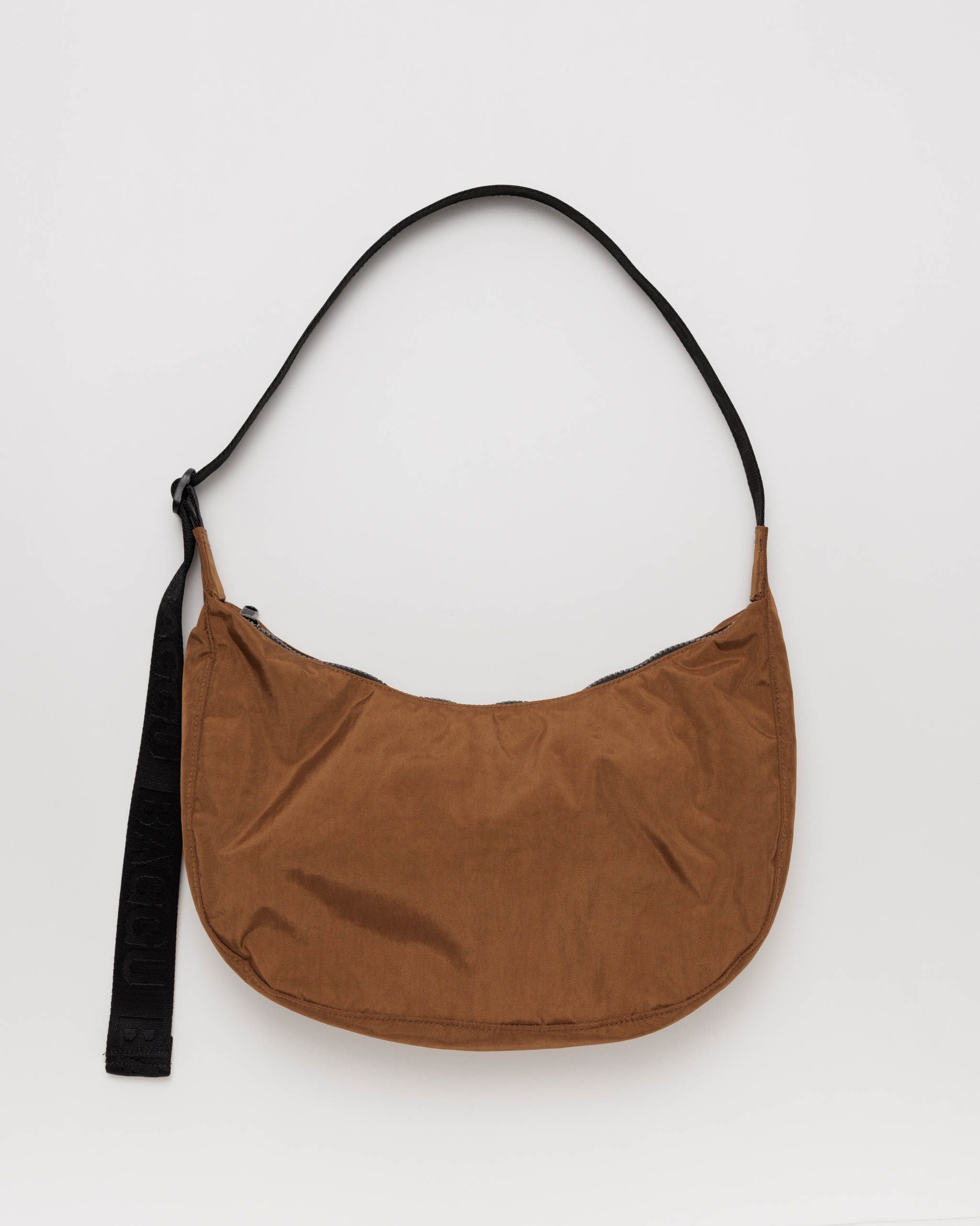 Baggu - Black Medium Nylon Crescent Bag
