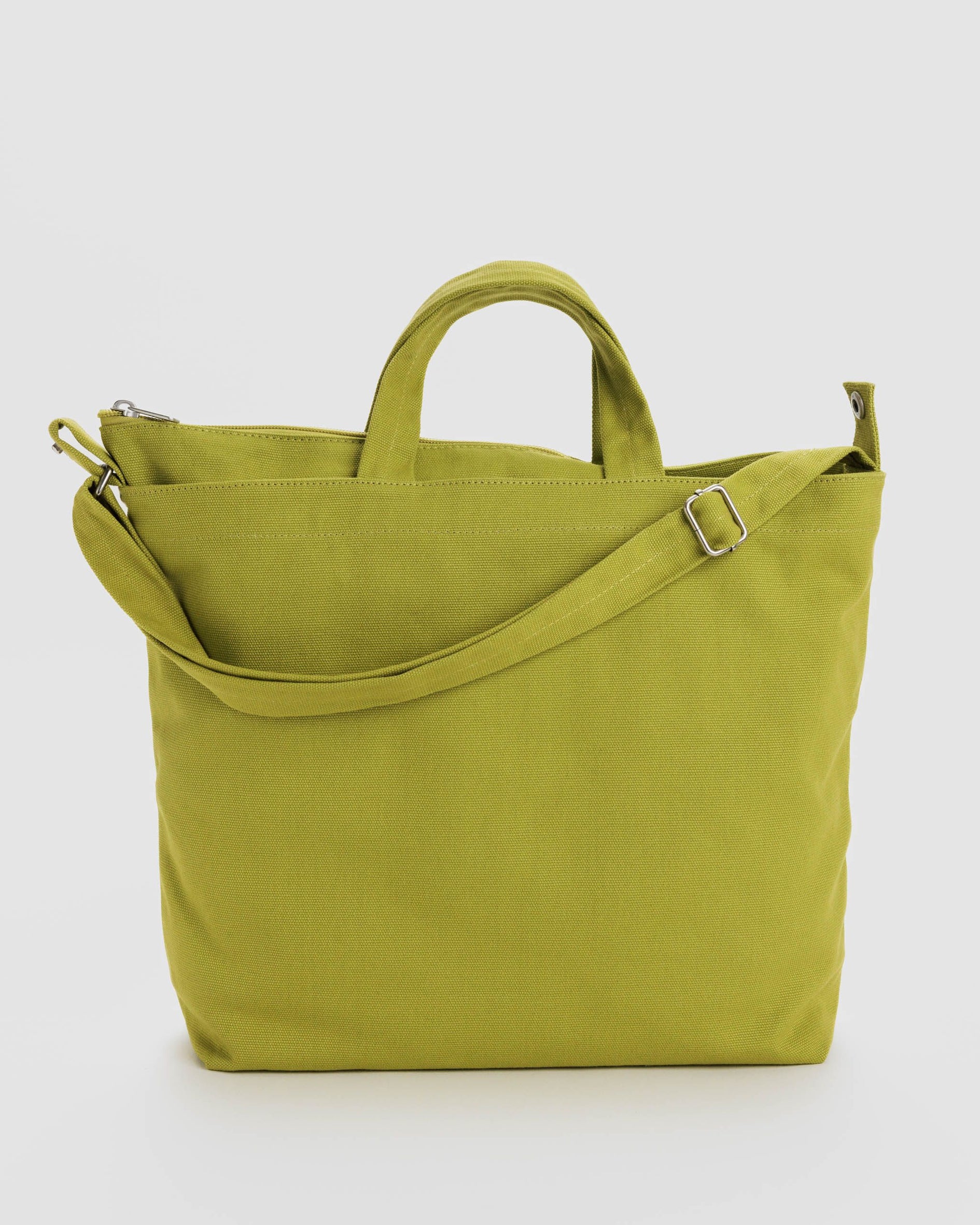 Horizontal Zip Duck Bag - Lemongrass