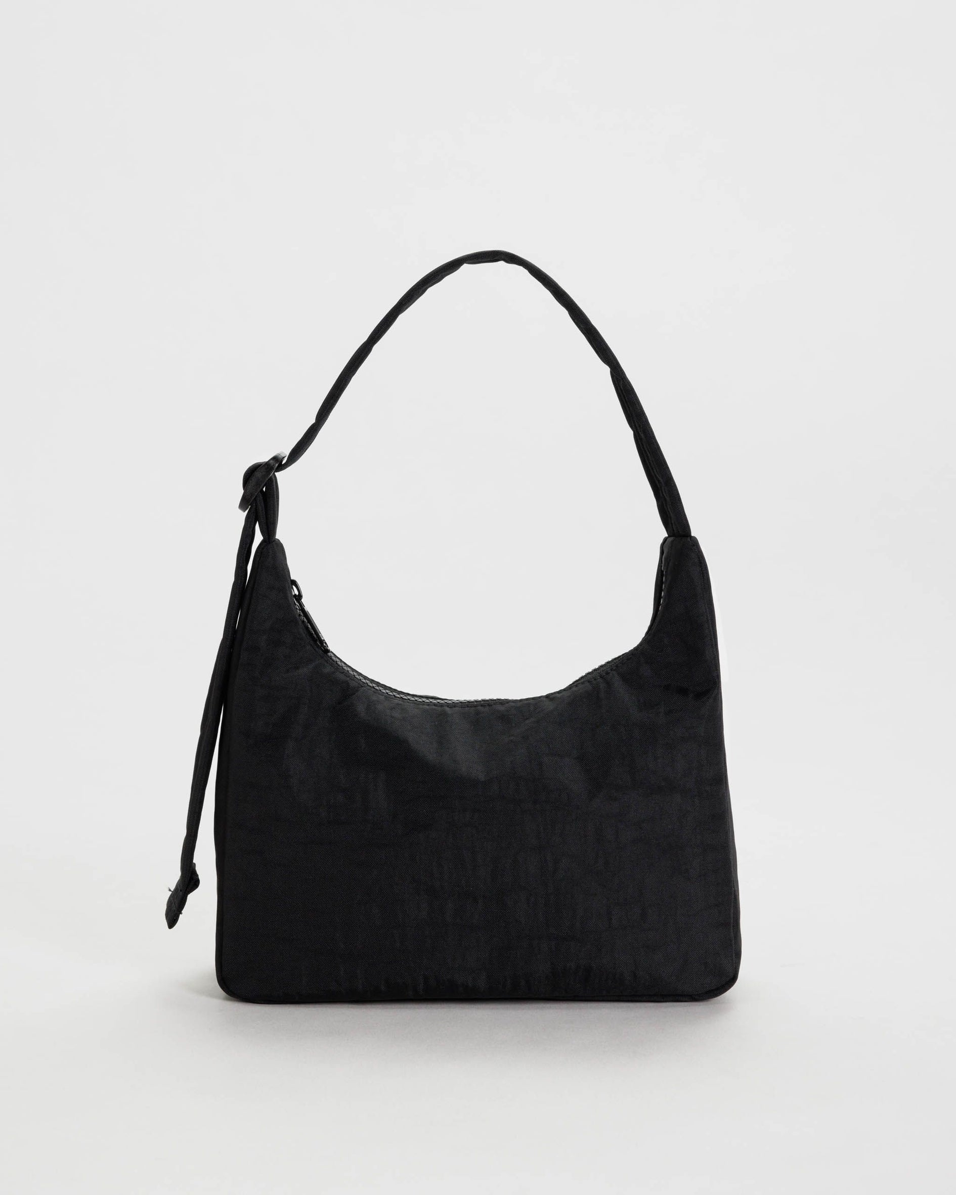 Small Shoulder Bag - Black/houndstooth-patterned - Ladies