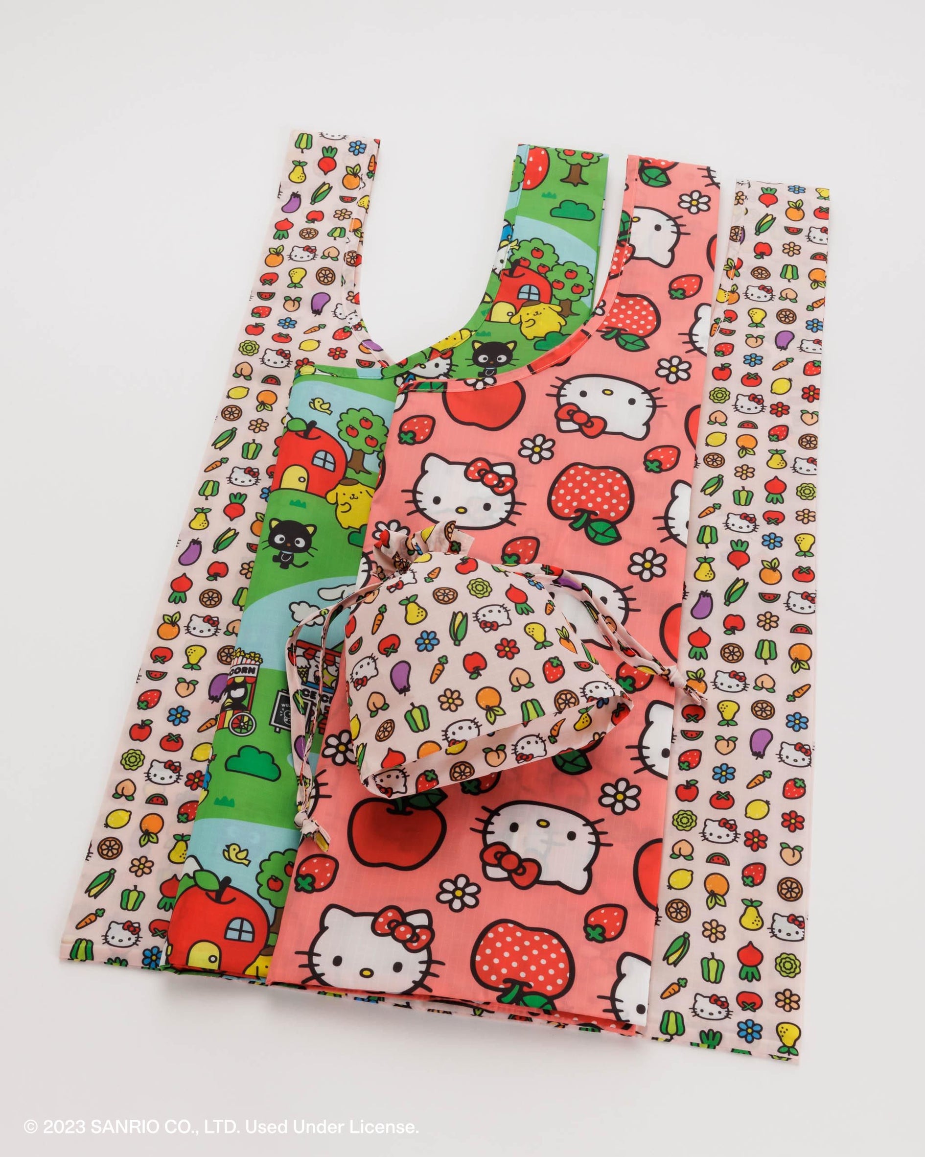 Standard Baggu Set of 3 : Hello Kitty and Friends - Baggu