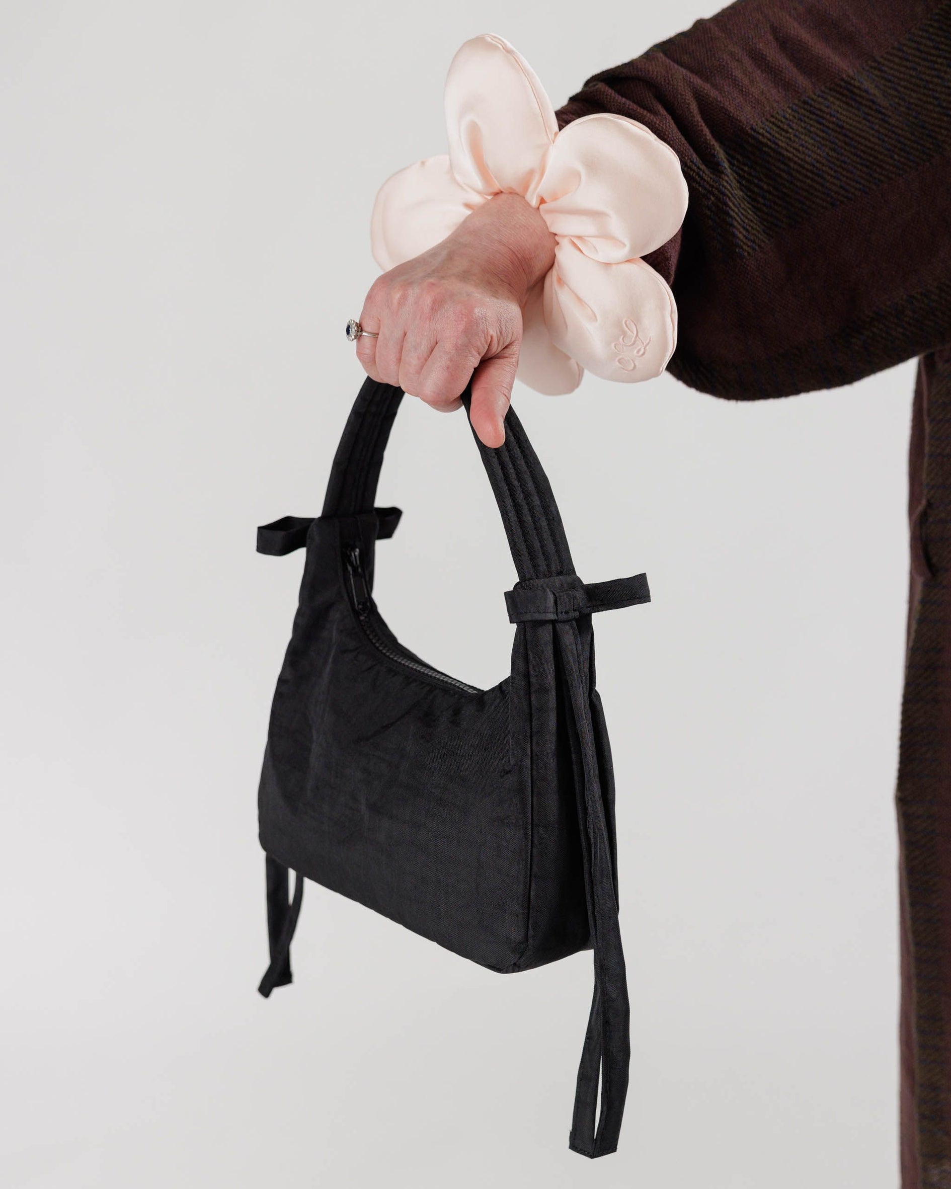 Mini Bow Bag : Black - Baggu