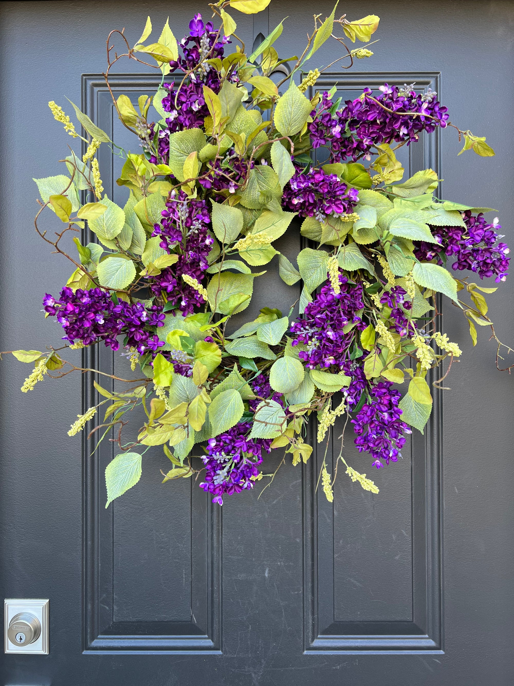 The Bold and the Beautiful Floral Basket, Summer Door Baskets -  TwoInspireYou