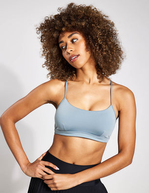 Airlift Suit Up Bra in Steel Blue by Alo Yoga - International