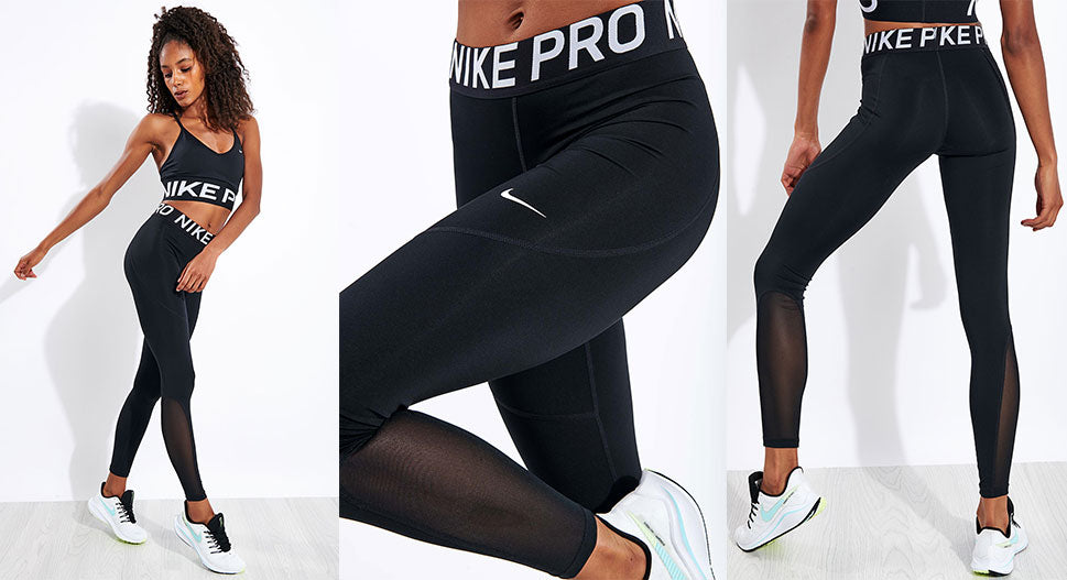 nike pro leggings no mesh