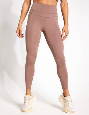 Varley, Always Warm Base Layer Legging - Taupe Marl