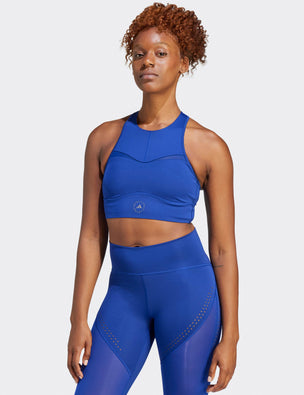 Nike, Swoosh Phoenix Sports Bra - Blue Tint