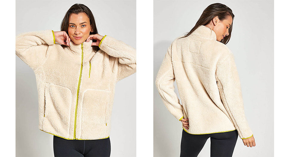 Girlfriend Collective Sherpa Fleece Jacket