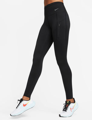 Buy Nike Girl's Tights (CU3338-010_Black/Metallic G_XS) at Amazon.in