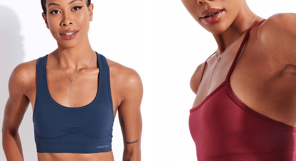 organic basics yoga bras