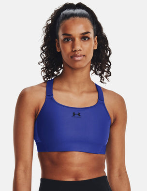 Under Armour Infinity High Bra Pink Punk/Versa Blue XS (US 0-2) at   Women's Clothing store
