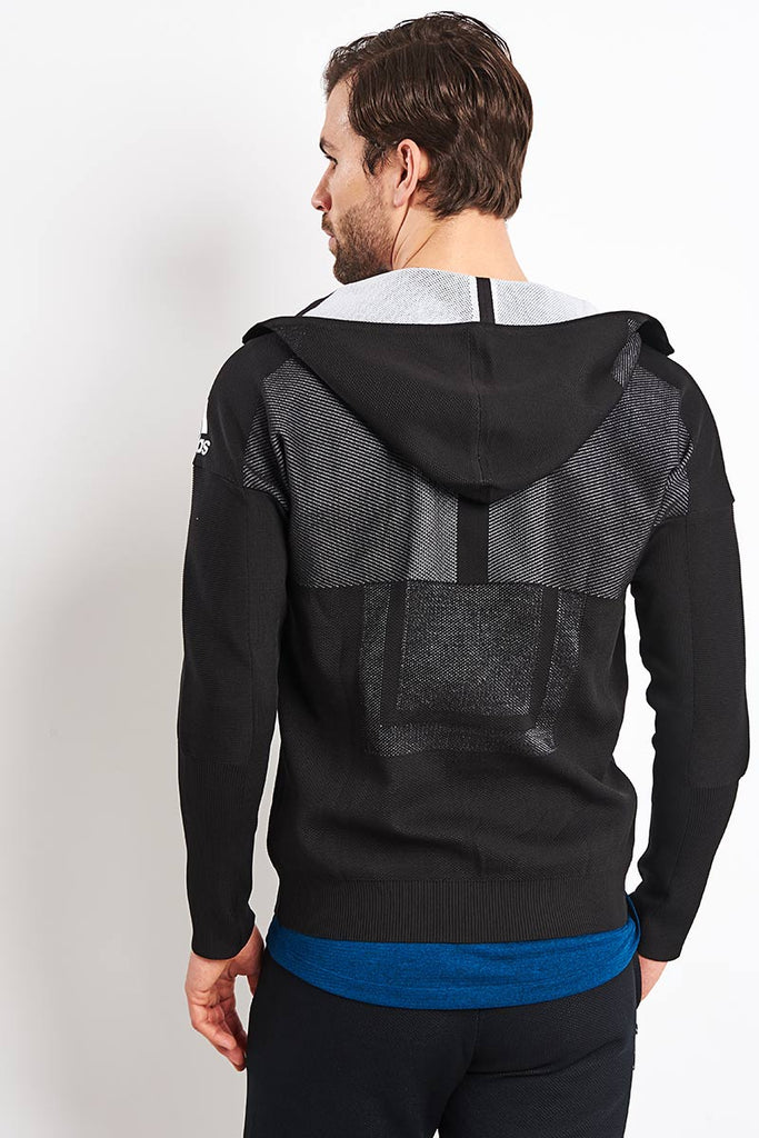 adidas zne primeknit hoodie black