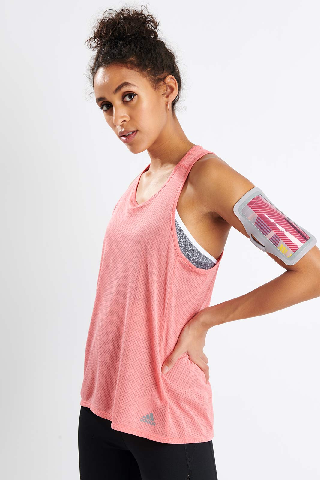 trompeta la licenciatura Obligar Adidas Originals Response Light Speed Tank Top In Pink | ModeSens