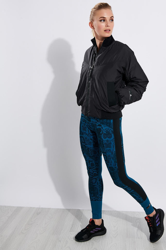 adidas x Stella McCartney | Athletics Bomber Jacket - Black | The Sports  Edit