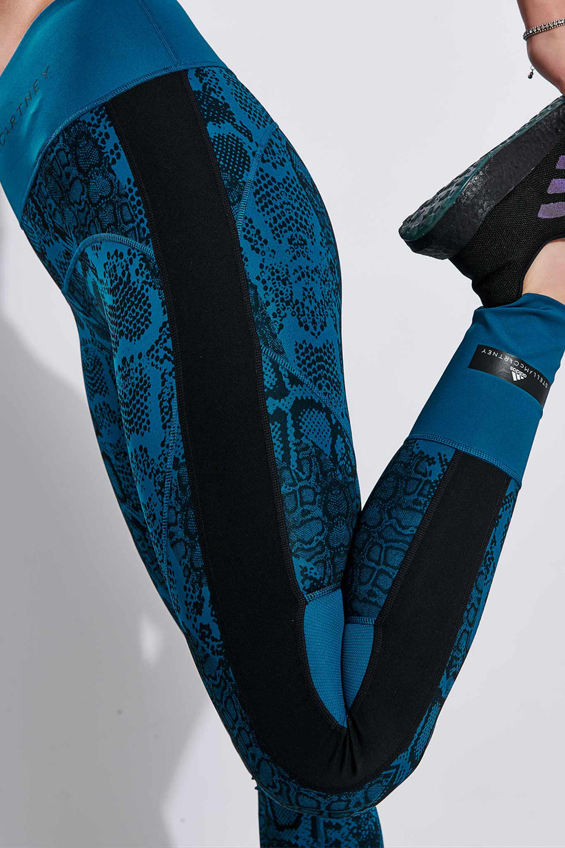 stella mccartney adidas blue leggings for men