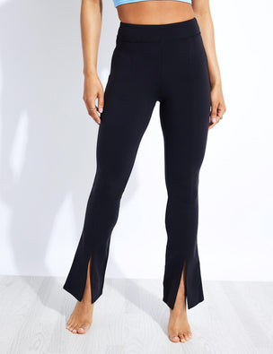 ALO Yoga, Pants & Jumpsuits, Alo Yoga Xs High Waist Ripped Warrior  Legging Black Cutout Ankle Pull On Stretch
