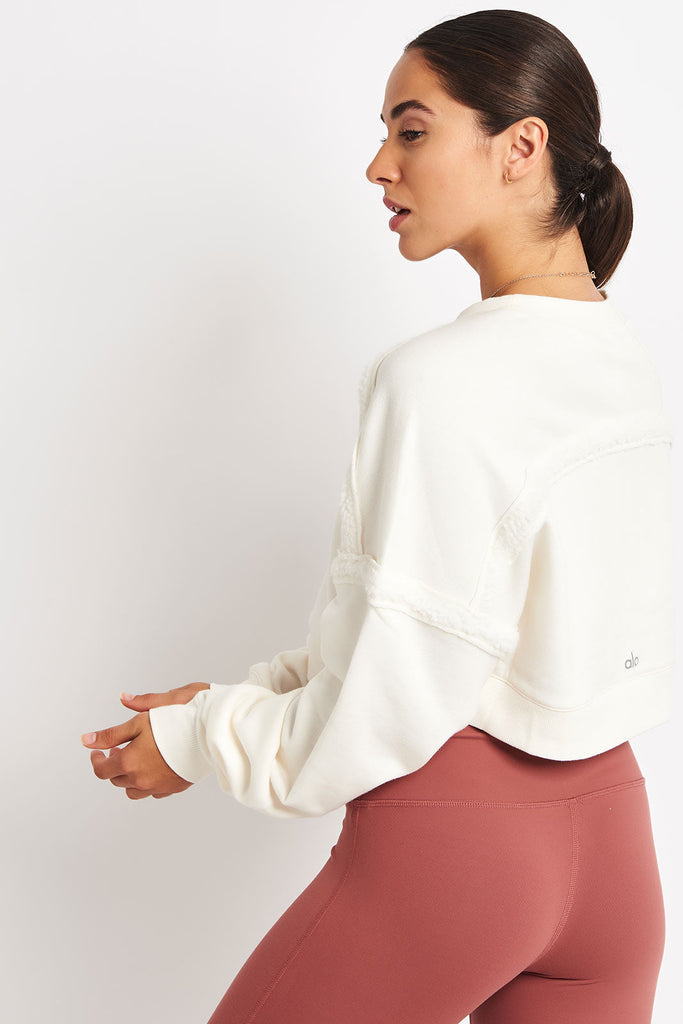 ALO YOGA Barre Long-Sleeve Top - Women's for Sale, Reviews, Deals