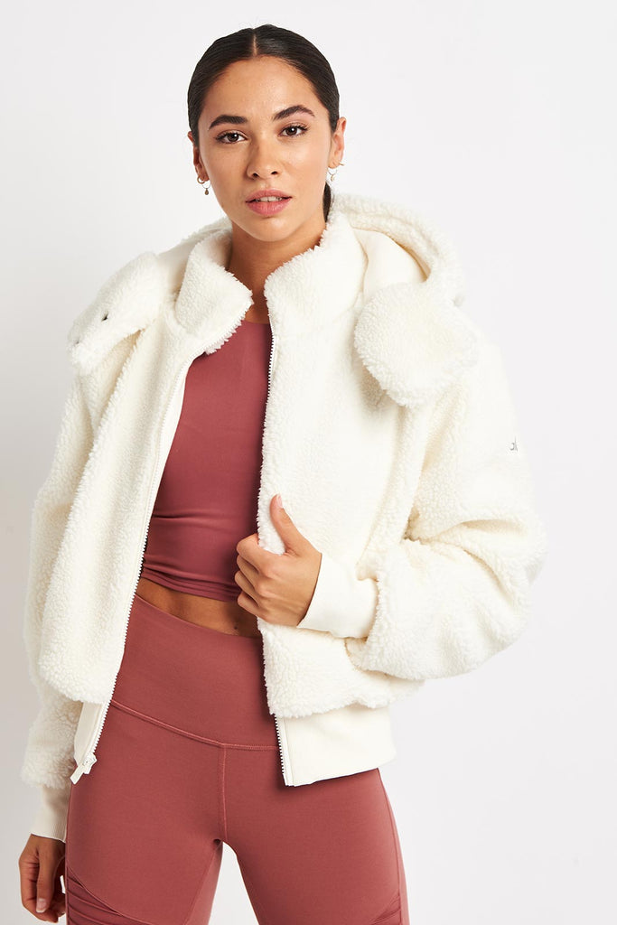 alo foxy sherpa jacket