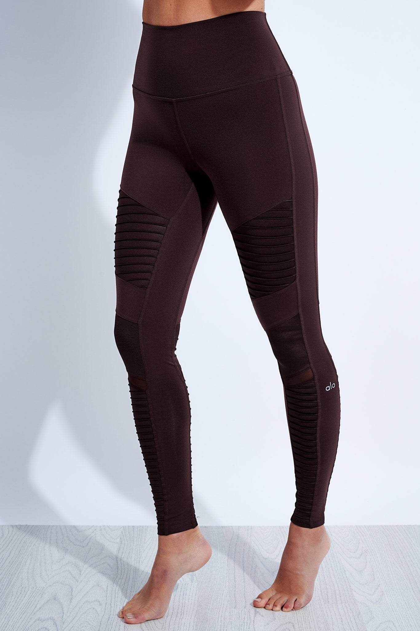 Alo Yoga High Rise Moto Leggings