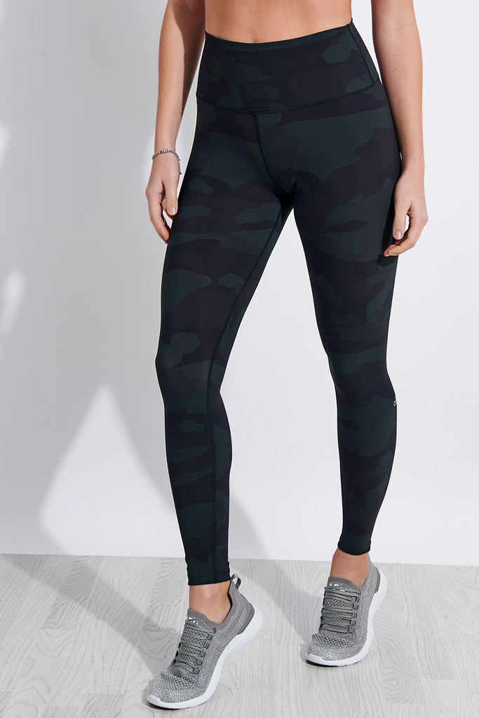 alo yoga camo leggings