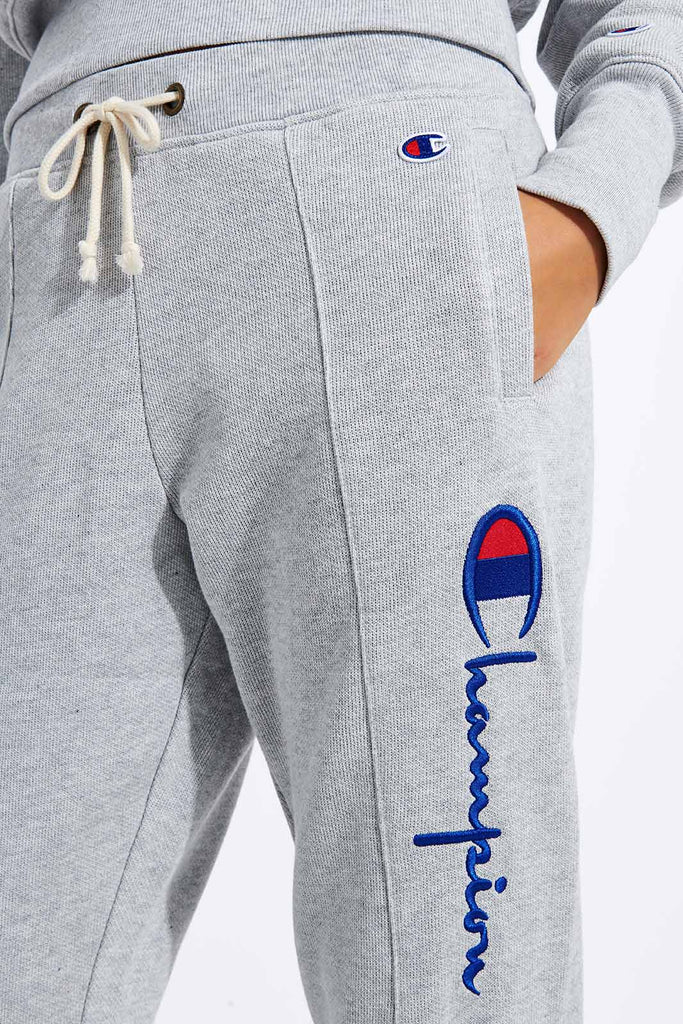 champion big logo sweatpants