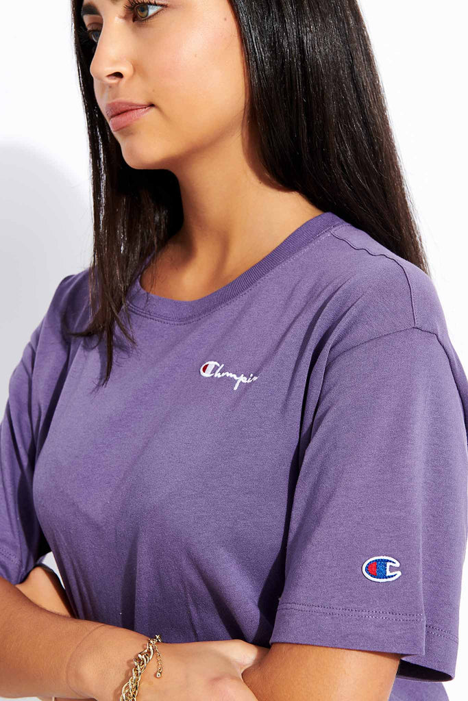 purple champion shirt womens