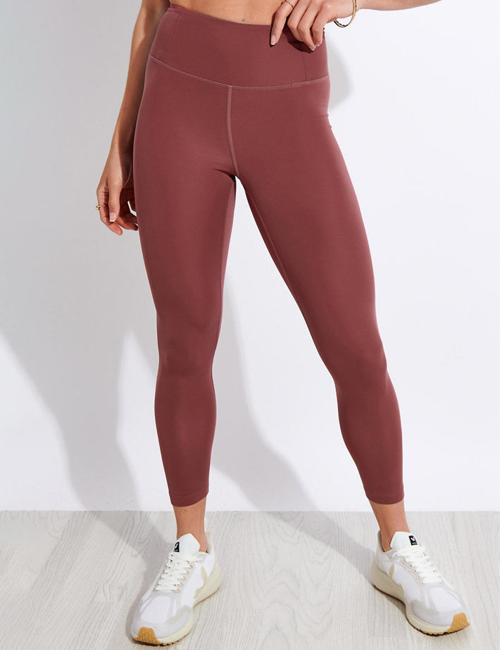 Girlfriend Collective Float High Rise Legging - Mahogany