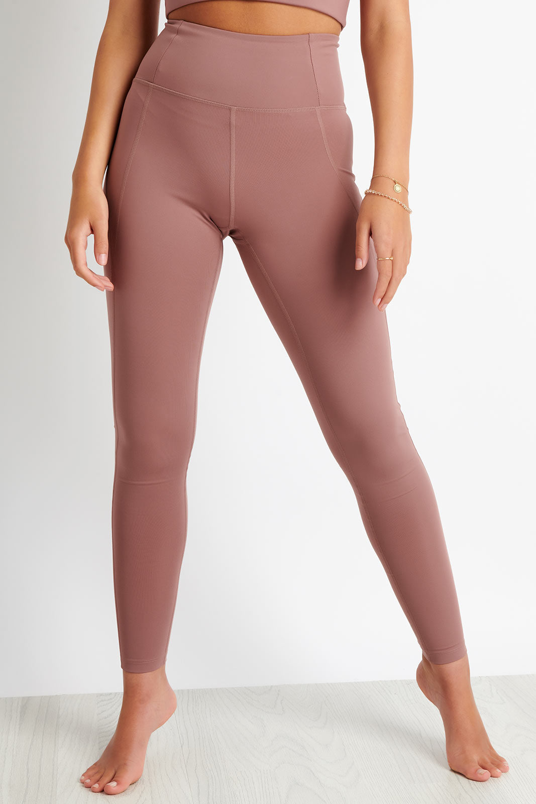 Girlfriend Collective Compressive High Waisted Legging In Pink