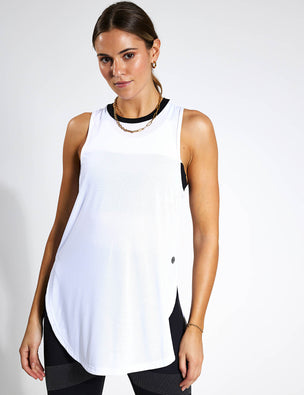 Lilybod, Kendell-XR Tank Top - Signature White