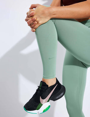 Nike One Luxe Leggings - Jade Smoke/Clear image 4 - The Sports Edit