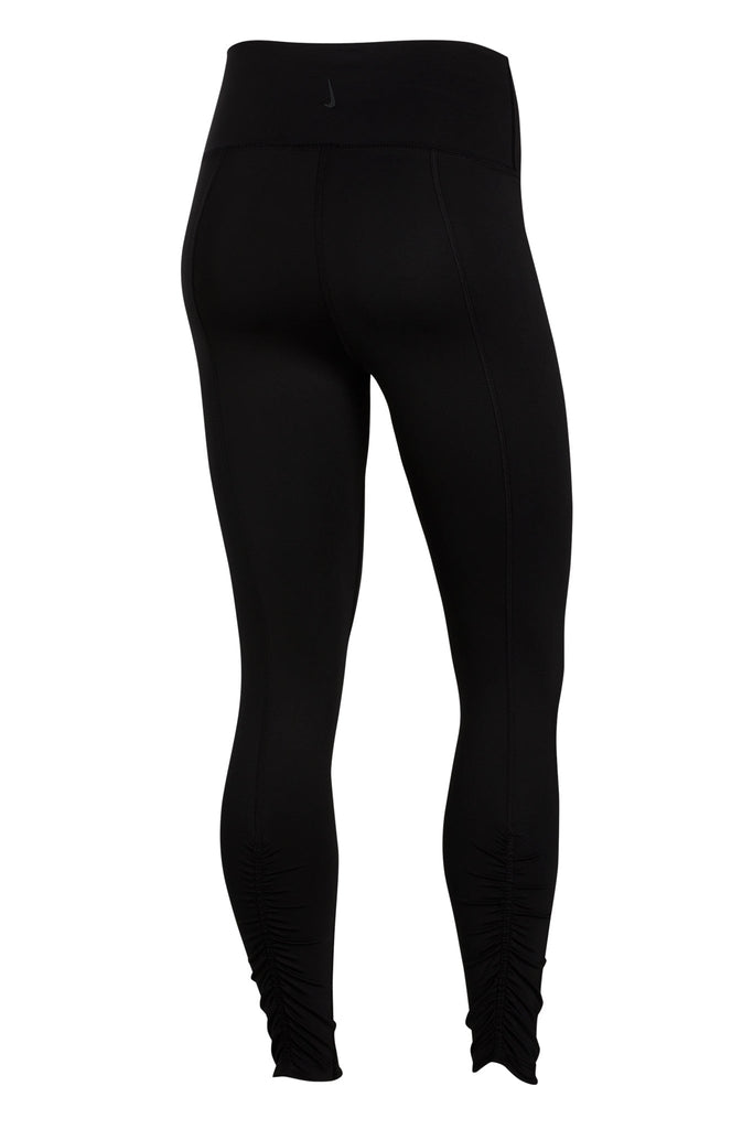 nike yoga ruched leggings