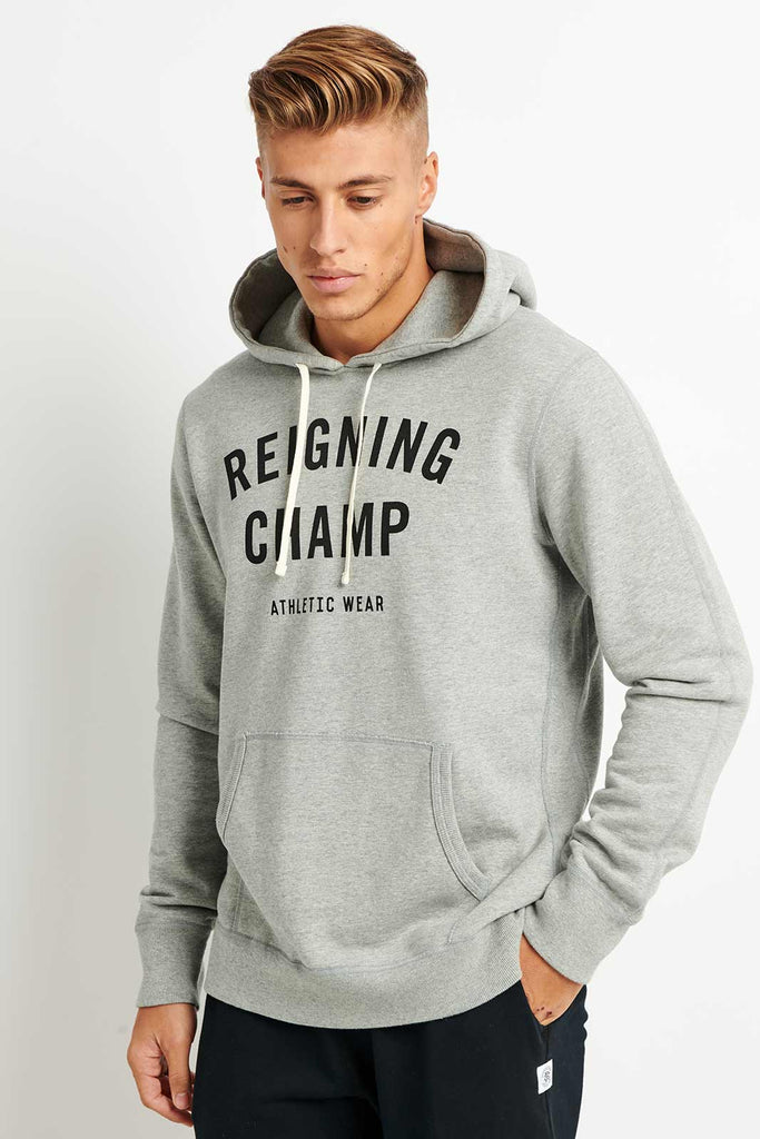 reigning champ grey hoodie