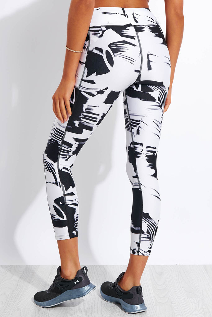 under armour black and white leggings