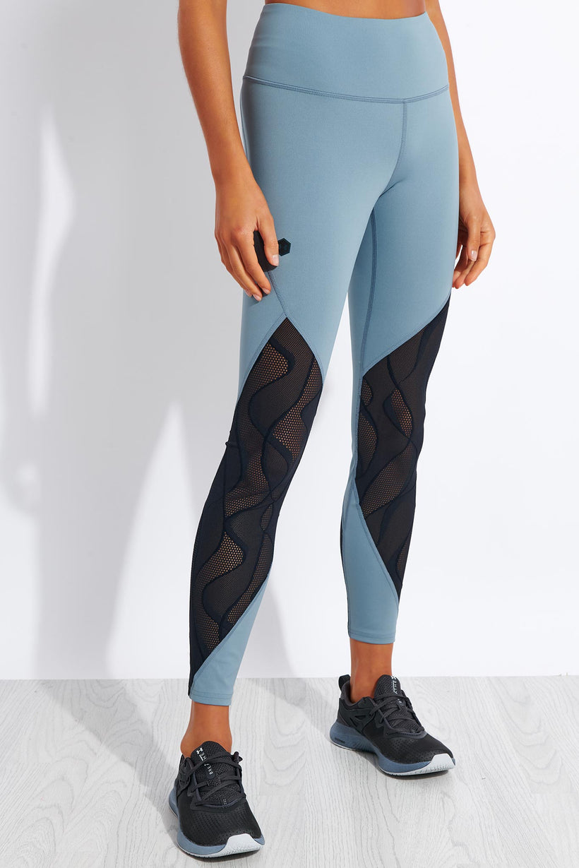Under Armour | RUSH Vent Leggings - Hushed Turquoise | The Sports Edit