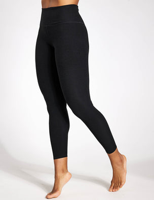 Monica Mid Rise Full Length Legging in Heather Breakwater