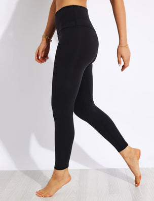 Alo Yoga Grey Ribbed High Waisted 7/8 Blissful Legging Womens Size XS -  beyond exchange