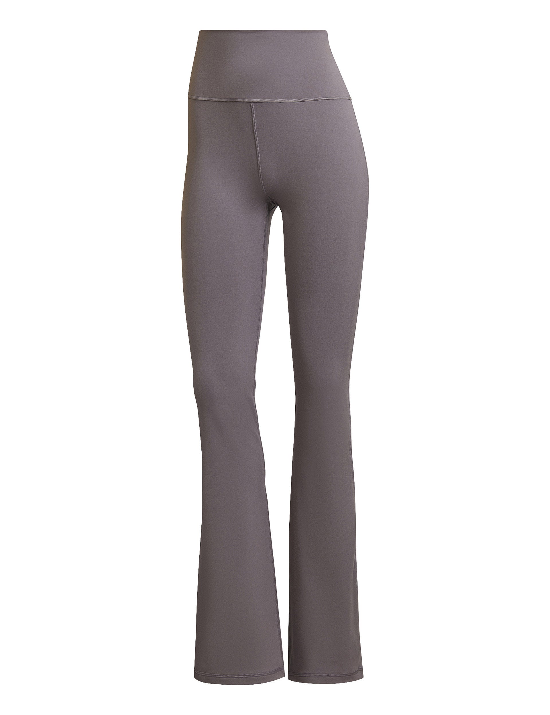 adidas | Yoga Studio Flared Leggings - Trace Grey | The Sports Edit