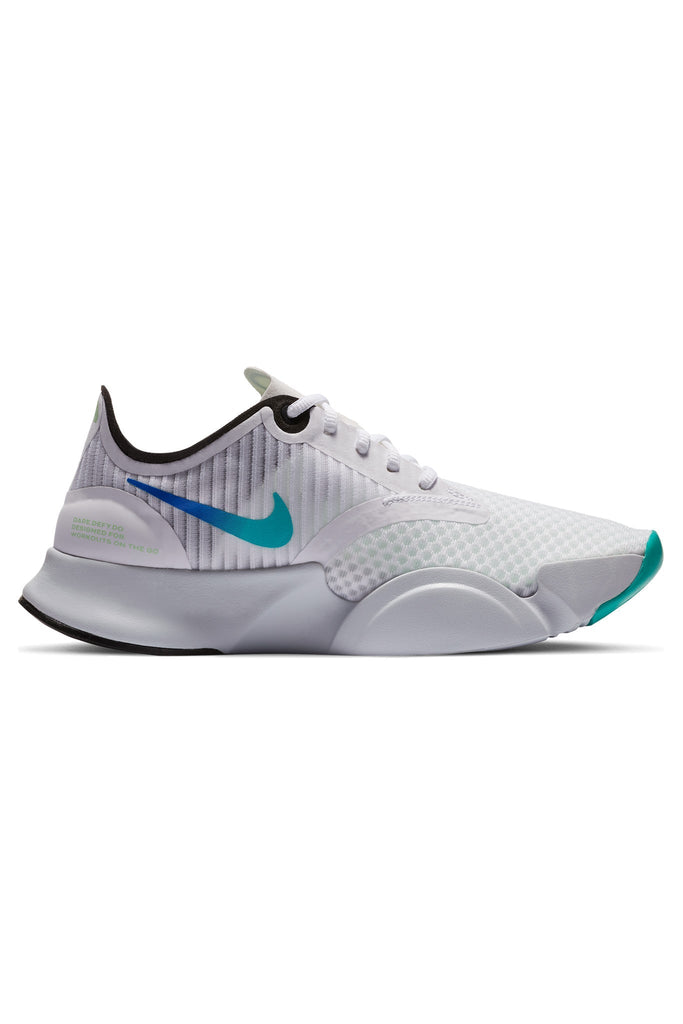 Training Shoes - White/Black/Grey 