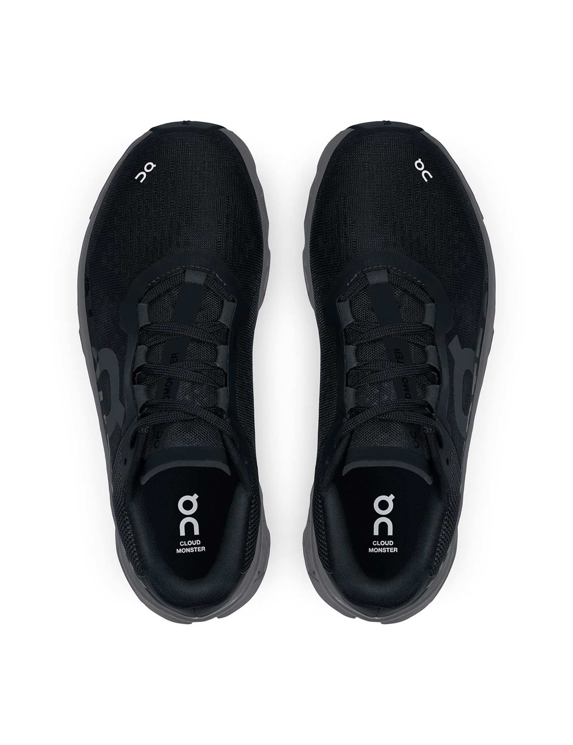 On Running | Cloudmonster - Black/Magnet | The Sports Edit | Activewear ...
