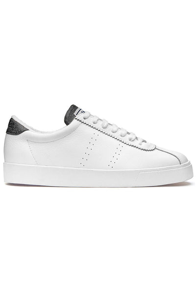 Superga | 2843 Superga Sport Club S - White/Black | The Sports Edit