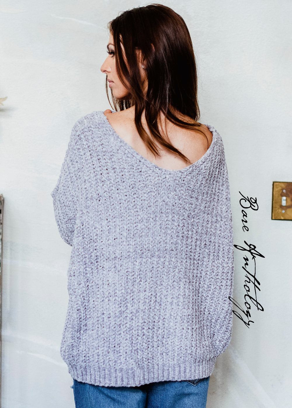 oversized chenille sweater