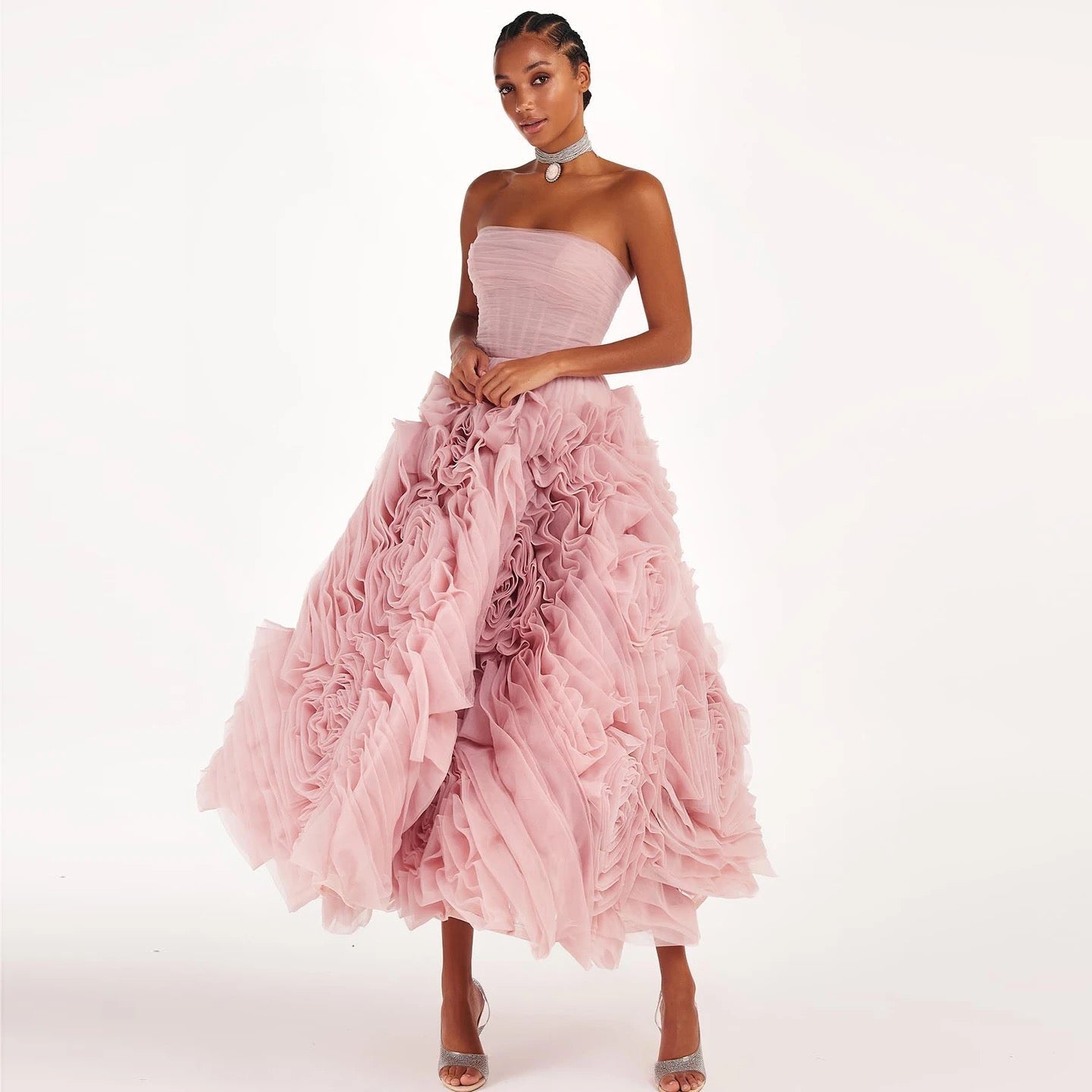 Tessa Ruffles Tulle Dresses