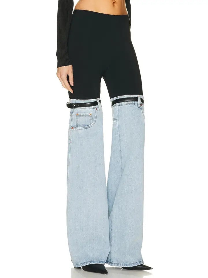 Aniya Jeans High Waist Straight Pants