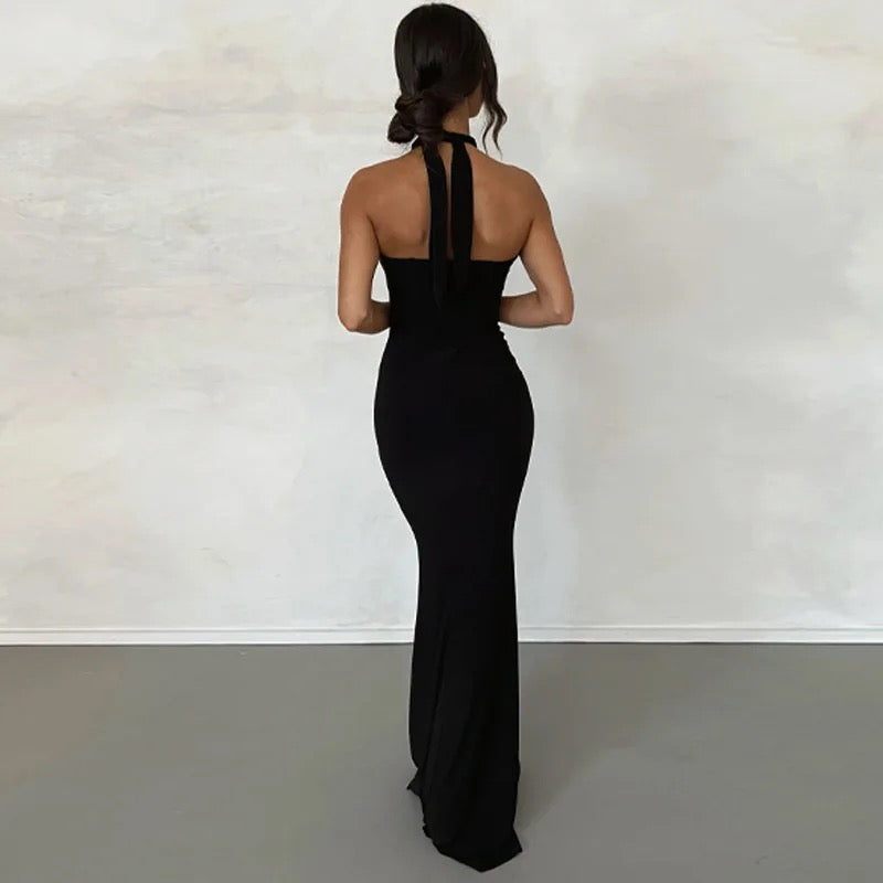 Tulum Strapless Backless Maxi Dress